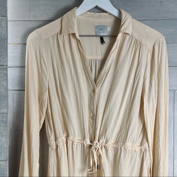 HD in Paris “Carmina” Tie Waist Shirt Dress Anthropologie - Picture 5 of 12